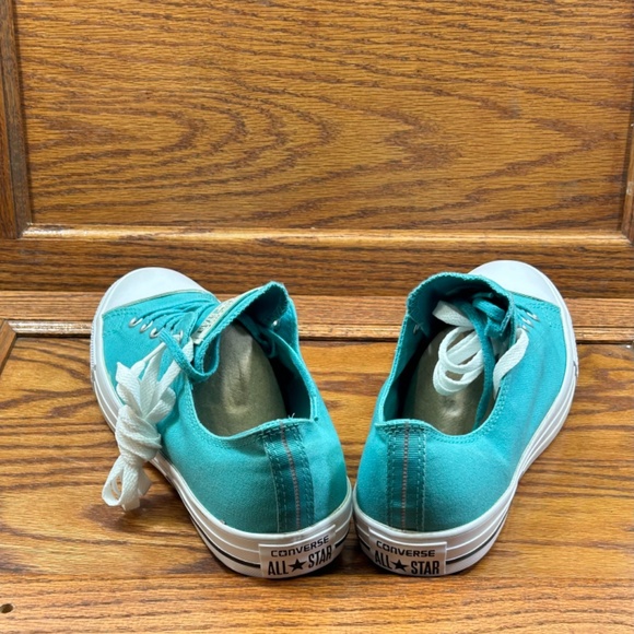 Converse CTAS Shield Canvas Ox‎ Aegean Aqua Black Buff Shoes - Picture 6 of 9